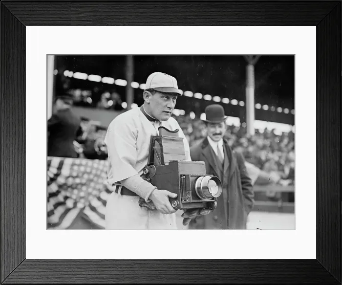 Framed Print : Germany Schaefer, Washington AL (baseball), 1911. Creator: Bain News Service Framed Print : Germany Schaefer, Washington AL (baseball), 1911. Creator: Bain News Service