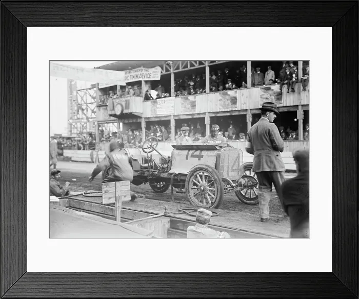 Framed Print : Joe Matson's Corbin, 1910. Creator: Bain News Service Framed Print : Joe Matson's Corbin, 1910. Creator: Bain News Service