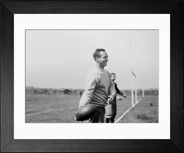 Framed Print : Capt. Fisher, Harvard, (1911?). Creator: Bain News Service Framed Print : Capt. Fisher, Harvard, (1911?). Creator: Bain News Service