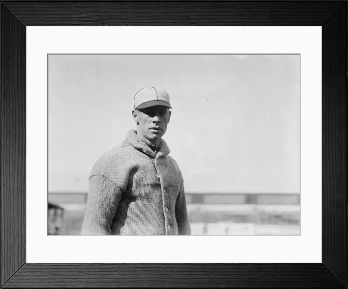 Framed Print : Long Tom Hughes, Washington, AL (baseball), 1911. Creator: Bain News Service Framed Print : Long Tom Hughes, Washington, AL (baseball), 1911. Creator: Bain News Service