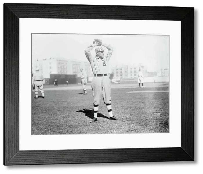 Framed Print : Cy Morgan, Philadelphia, AL (baseball), 1910. Creator: Bain News Service