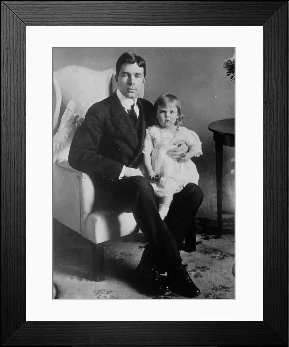 Framed Print : Crown Prince and Princess Ingrid of Sweden, 1912. Creator: Bain News Service Framed Print : Crown Prince and Princess Ingrid of Sweden, 1912. Creator: Bain News Service