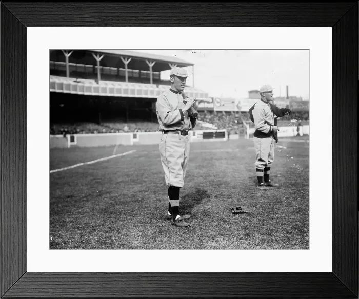 Framed Print : John, Titus, Philadelphia, NL (baseball), 1910. Creator: Bain News Service Framed Print : John, Titus, Philadelphia, NL (baseball), 1910. Creator: Bain News Service