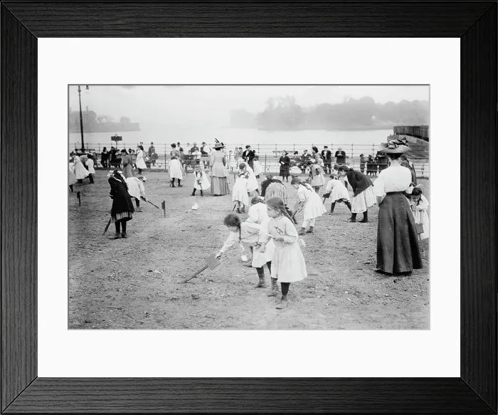 Framed Print : Farm for children, N.Y.C. between c1910 and c1915. Creator: Bain News Service Framed Print : Farm for children, N.Y.C. between c1910 and c1915. Creator: Bain News Service