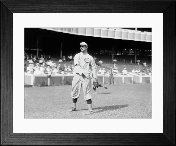 Framed Print : Ed Ruelbach, Chicago, NL (baseball), 1910. Creator: Bain News Service Framed Print : Ed Ruelbach, Chicago, NL (baseball), 1910. Creator: Bain News Service