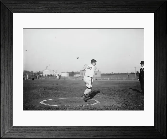 Framed Print : Gillis, hammer, 1912. Creator: Bain News Service Framed Print : Gillis, hammer, 1912. Creator: Bain News Service