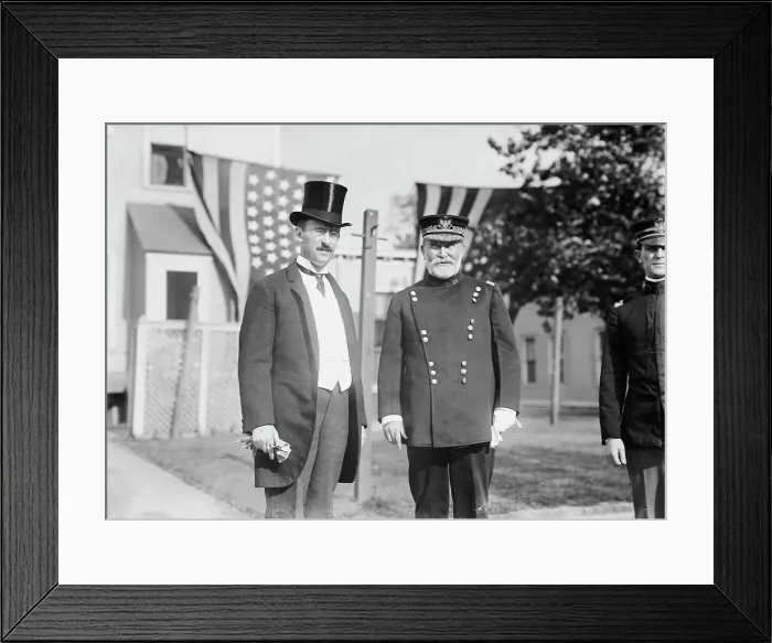 Framed Print : Sec'y Stimson, Gen. F.D. Grant, 1911. Creator: Bain News Service