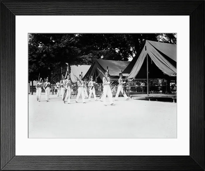 Framed Print : Cadet Camp, West Point, between c1910 and c1915. Creator: Bain News Service Framed Print : Cadet Camp, West Point, between c1910 and c1915. Creator: Bain News Service