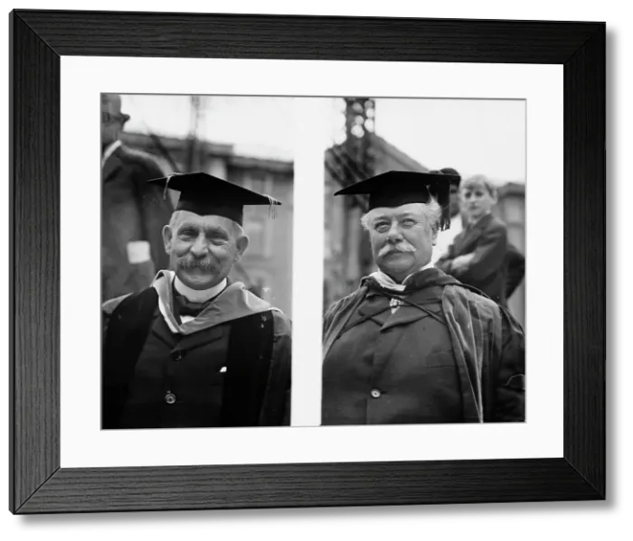 Framed Print : Baron D'Estournelles De Constant and Seth Low, between c1910 and c1915. Creator: Bain News Service Framed Print : Baron D'Estournelles De Constant and Seth Low, between c1910 and c1915. Creator: Bain News Service
