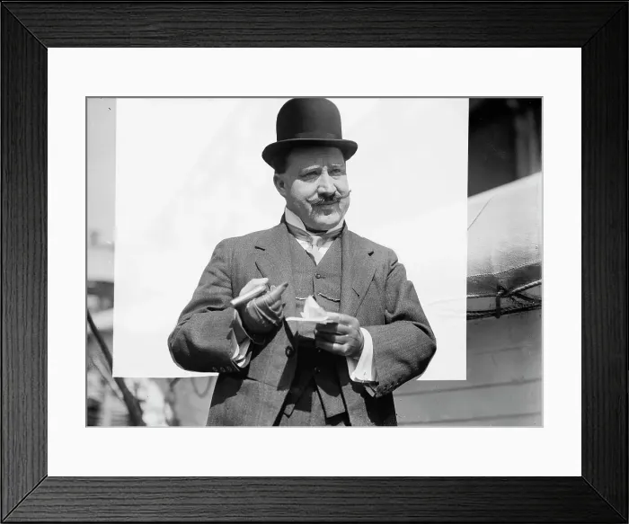 Framed Print : A. Bonci, 1910. Creator: Bain News Service Framed Print : A. Bonci, 1910. Creator: Bain News Service