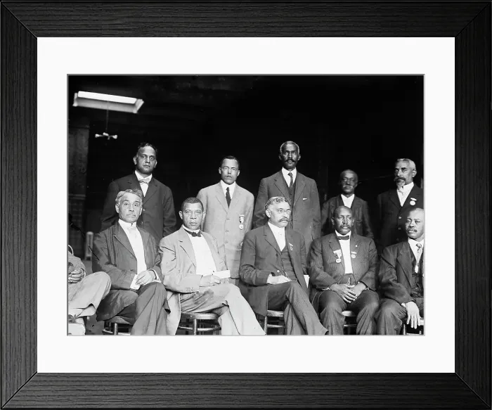 Framed Print : National Negro Business League Executive Committee, [approx 1910]. Creator: Bain News Service