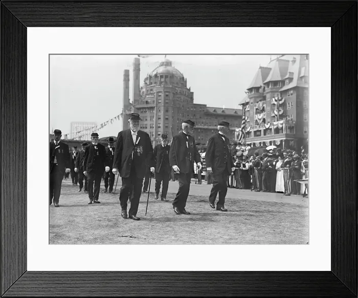 Framed Print : G.A.R. Parade, 1910. Creator: Bain News Service Framed Print : G.A.R. Parade, 1910. Creator: Bain News Service