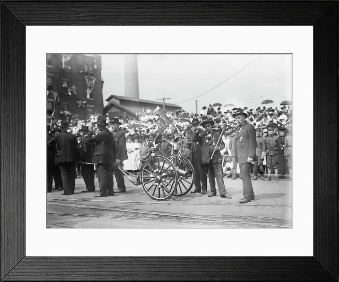 Framed Print : G.A.R. Parade, 1910. Creator: Bain News Service Framed Print : G.A.R. Parade, 1910. Creator: Bain News Service