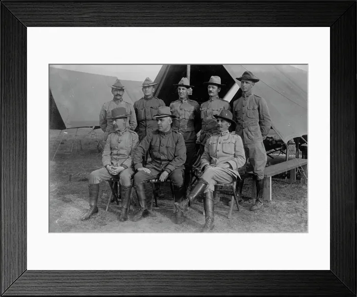 Framed Print : Col. Bailey & Staff, between c1910 and c1915. Creator: Bain News Service Framed Print : Col. Bailey & Staff, between c1910 and c1915. Creator: Bain News Service