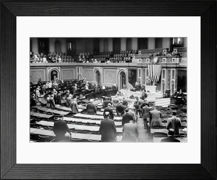 Framed Print : House in session. May 1911. Creator: Bain News Service