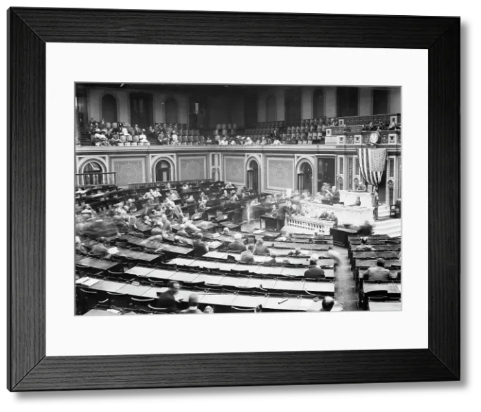 Framed Print : House in session. May 1911. Creator: Bain News Service Framed Print : House in session. May 1911. Creator: Bain News Service