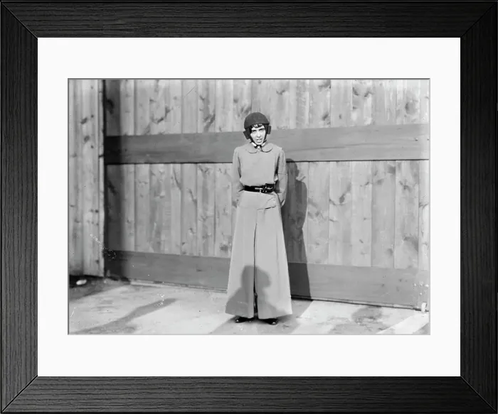 Framed Print : Helene Dutrieu, 1911. Creator: Bain News Service Framed Print : Helene Dutrieu, 1911. Creator: Bain News Service