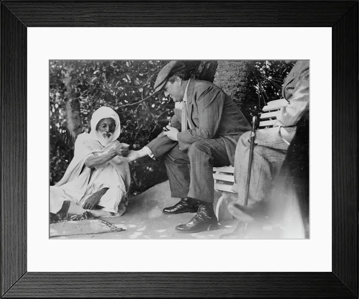 Framed Print : Geo. Tyler in Morocco, between c1910 and c1915. Creator: Bain News Service Framed Print : Geo. Tyler in Morocco, between c1910 and c1915. Creator: Bain News Service