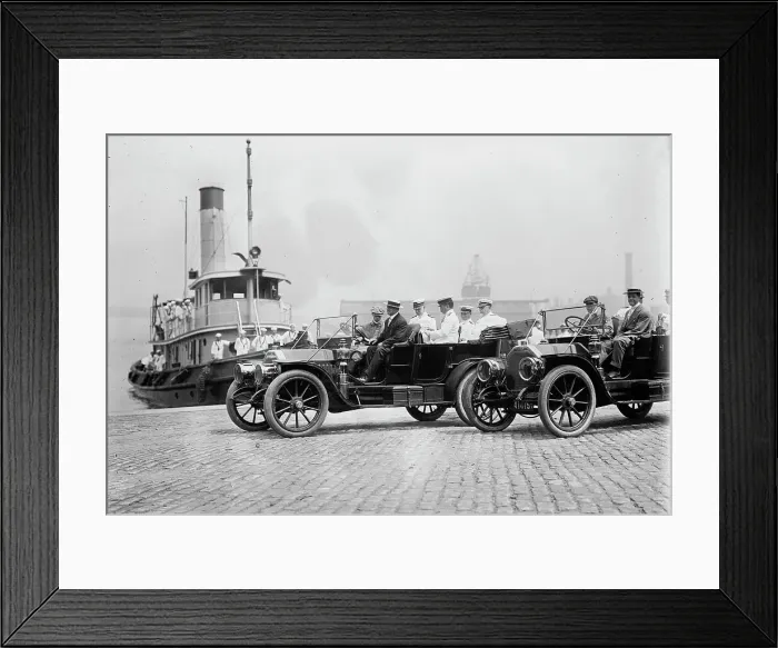 Framed Print : Admiral Togo at Brooklyn Navy Yard, between c1910 and c1915. Creator: Bain News Service Framed Print : Admiral Togo at Brooklyn Navy Yard, between c1910 and c1915. Creator: Bain News Service