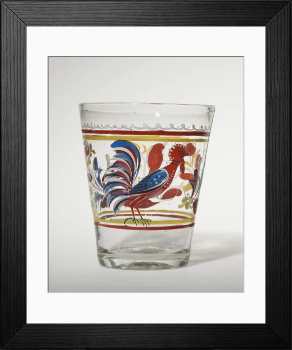 Framed Print : Tumbler, c1775-1825. Creator: Unknown Framed Print : Tumbler, c1775-1825. Creator: Unknown