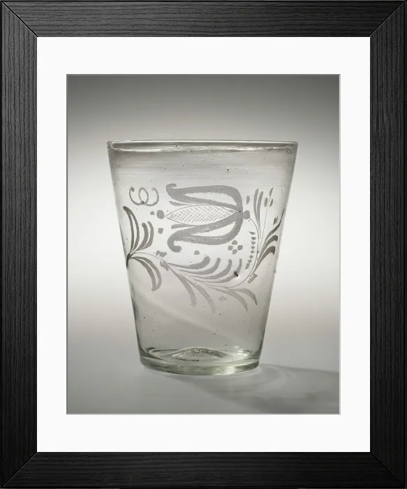 Framed Print : Tumbler, c1780-c1820. Creator: Unknown Framed Print : Tumbler, c1780-c1820. Creator: Unknown
