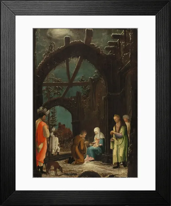 Framed Print : The Adoration of the Magi, 1520. Creator: Master of the Thyssen Adoration Framed Print : The Adoration of the Magi, 1520. Creator: Master of the Thyssen Adoration