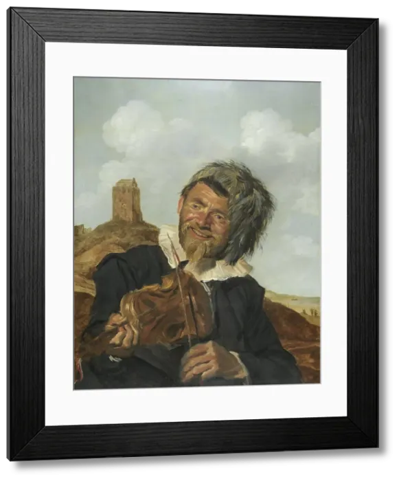 Framed Print : Fisherman Playing the Violin, 1630. Creator: Frans Hals Framed Print : Fisherman Playing the Violin, 1630. Creator: Frans Hals