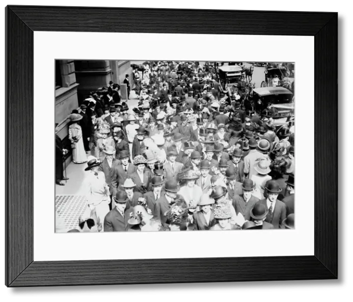 Framed Print : Easter - 5th Ave. 1912, Creator: Bain News Service Framed Print : Easter - 5th Ave. 1912, Creator: Bain News Service