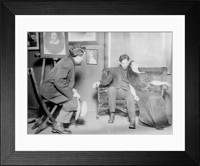 Framed Print : Rehearsal, Futurist Play House, between c1910 and c1915. Creator: Bain News Service Framed Print : Rehearsal, Futurist Play House, between c1910 and c1915. Creator: Bain News Service