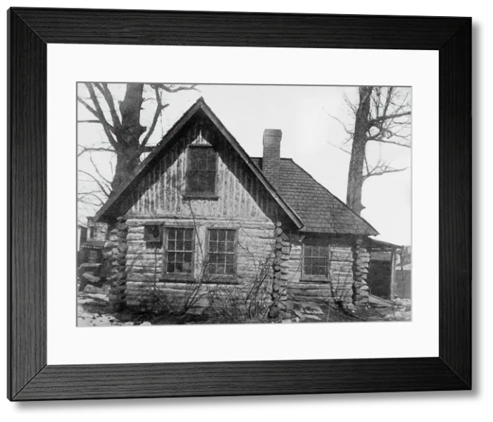 Framed Print : Former home of Joaquin Miller (poet), Wash. D.C. between c1910 and c1915. Creator: Bain News Service Framed Print : Former home of Joaquin Miller (poet), Wash. D.C. between c1910 and c1915. Creator: Bain News Service