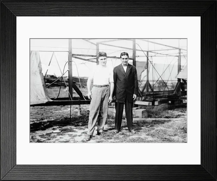 Framed Print : Meckler-Allen Aeroplane, between c1910 and c1915. Creator: Bain News Service Framed Print : Meckler-Allen Aeroplane, between c1910 and c1915. Creator: Bain News Service