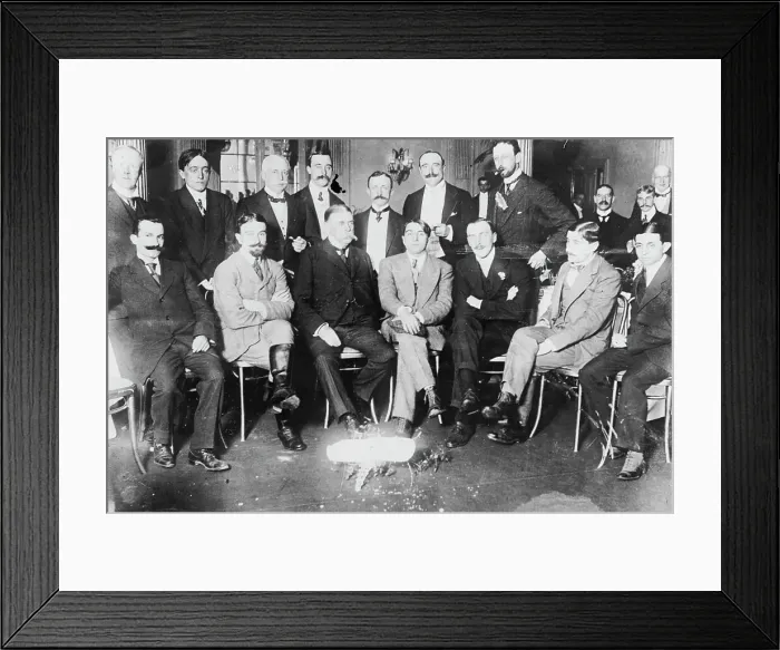 Framed Print : Opalard; Prade; Wallace; Van den Bergh; Comte Castillion de St. Victor.. between c1910-c1915. Creator: Bain News Service Framed Print : Opalard; Prade; Wallace; Van den Bergh; Comte Castillion de St. Victor.. between c1910-c1915. Creator: Bain News Service