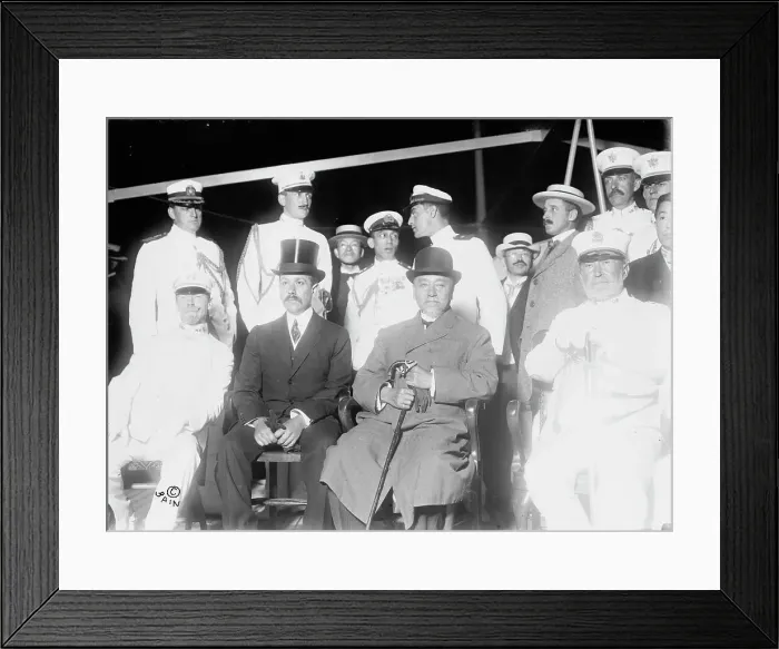 Framed Print : Gen. Virbeck [i.e. Verbeck; Chandler Hale; Adm. Togo; [and] Gen. Grant, 1911. Creator: Bain News Service