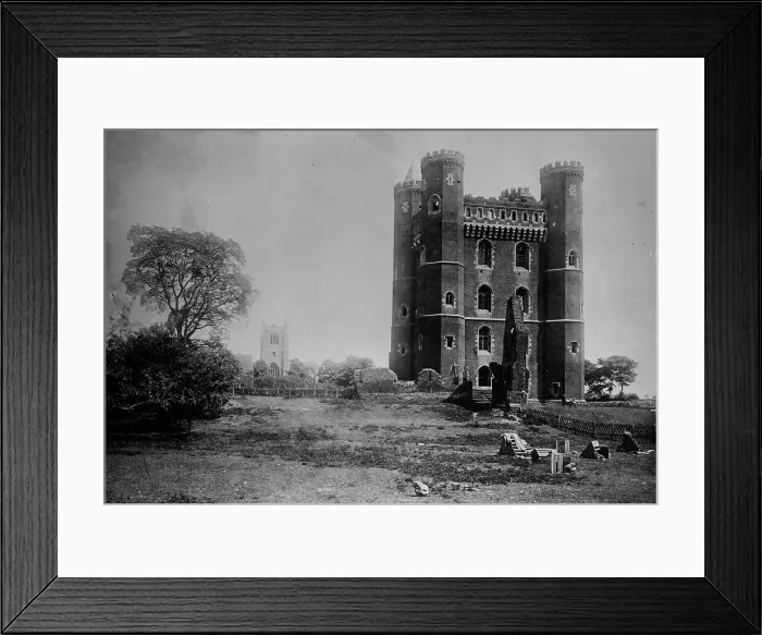 Framed Print : Tattershall Castle, Lincolnshire, England, between c1910 and c1915. Creator: Bain News Service Framed Print : Tattershall Castle, Lincolnshire, England, between c1910 and c1915. Creator: Bain News Service