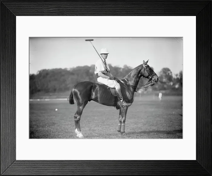 Framed Print : Capt. Thomas [polo], between c1910 and c1915. Creator: Bain News Service