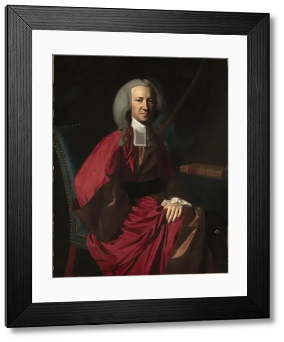 Framed Print : Portrait of Judge Martin Howard, 1767. Creator: John Singleton Copley Framed Print : Portrait of Judge Martin Howard, 1767. Creator: John Singleton Copley