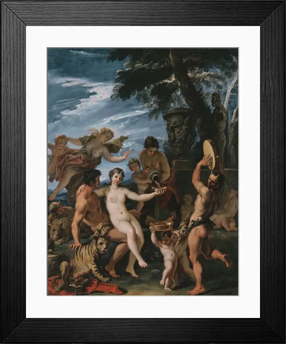 Framed Print : Bacchus and Ariadne, 1691. Creator: Sebastiano Ricci Framed Print : Bacchus and Ariadne, 1691. Creator: Sebastiano Ricci