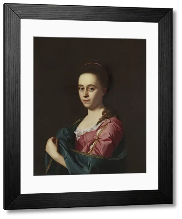 Framed Print : Portrait of Mrs. Joshua Henshaw II (Catherine Hill), 1772. Creator: John Singleton Copley Framed Print : Portrait of Mrs. Joshua Henshaw II (Catherine Hill), 1772. Creator: John Singleton Copley
