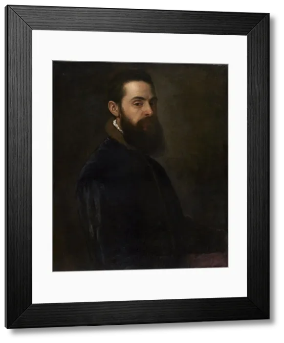 Framed Print : Portrait of Antonio Anselmi, 1550. Creator: Titian Framed Print : Portrait of Antonio Anselmi, 1550. Creator: Titian
