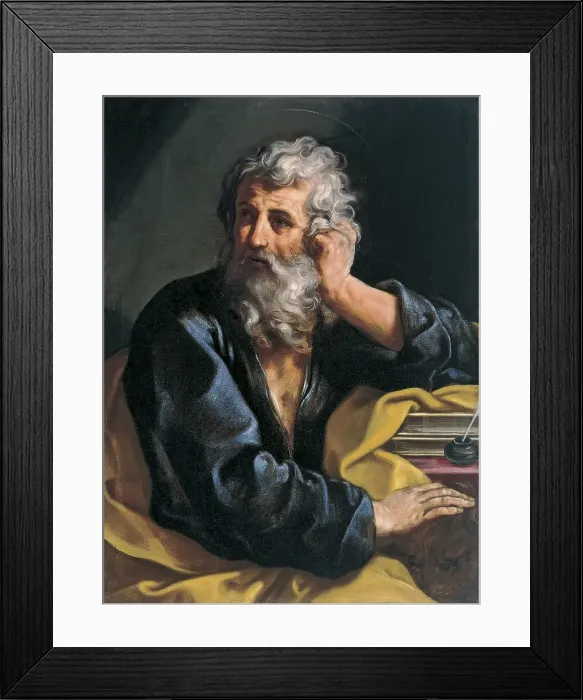 Framed Print : Saint Mark the Evangelist, 1655. Creator: Carlo Maratti Framed Print : Saint Mark the Evangelist, 1655. Creator: Carlo Maratti