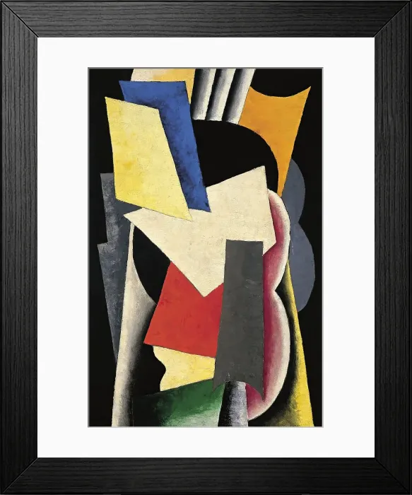 Framed Print : Painterly Architectonic (Still Life: Instruments), 1915. Creator: Lyubov Popova Framed Print : Painterly Architectonic (Still Life: Instruments), 1915. Creator: Lyubov Popova