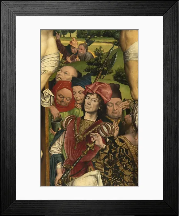 Framed Print : The Good Centurion, 1477. Creator: Derick Baegert Framed Print : The Good Centurion, 1477. Creator: Derick Baegert