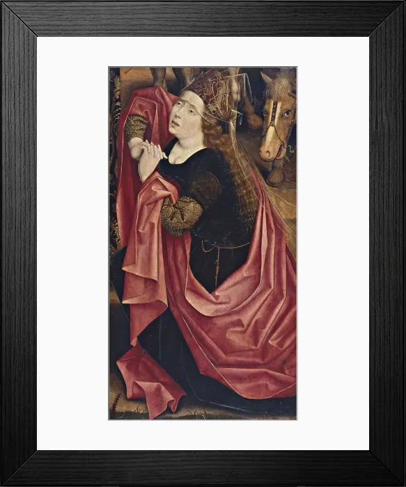 Framed Print : Mary Magdalen, 1477. Creator: Derick Baegert Framed Print : Mary Magdalen, 1477. Creator: Derick Baegert
