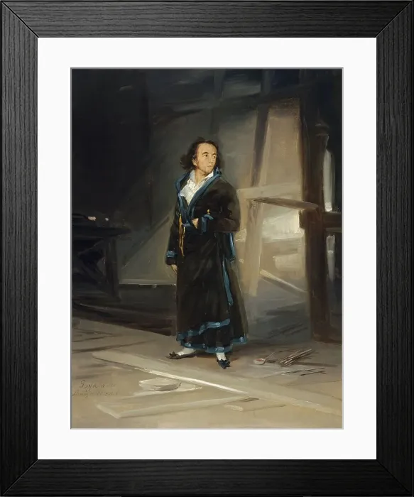 Framed Print : Portrait of Asensio Julià, 1798. Creator: Francisco Goya Framed Print : Portrait of Asensio Julià, 1798. Creator: Francisco Goya