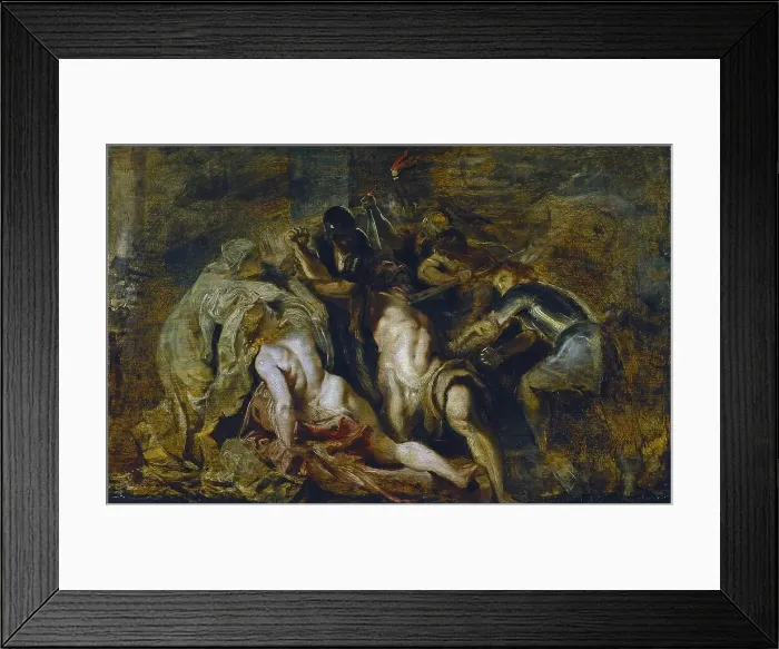 Framed Print : The Blinding of Samson, 1609. Creator: Peter Paul Rubens Framed Print : The Blinding of Samson, 1609. Creator: Peter Paul Rubens
