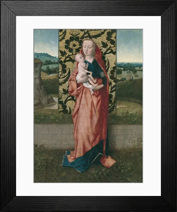 Framed Print : The Virgin and Child, 1465. Creator: Unknown Framed Print : The Virgin and Child, 1465. Creator: Unknown