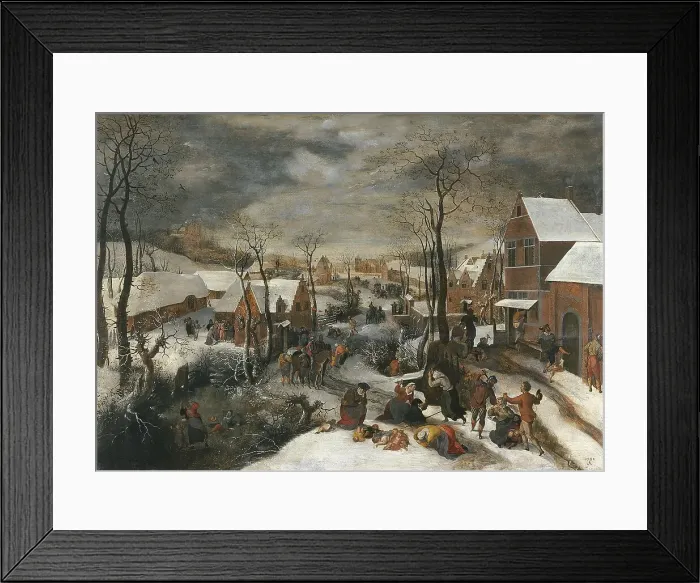 Framed Print : The Massacre of the Innocents, 1586. Creator: Lucas van Valckenborch Framed Print : The Massacre of the Innocents, 1586. Creator: Lucas van Valckenborch