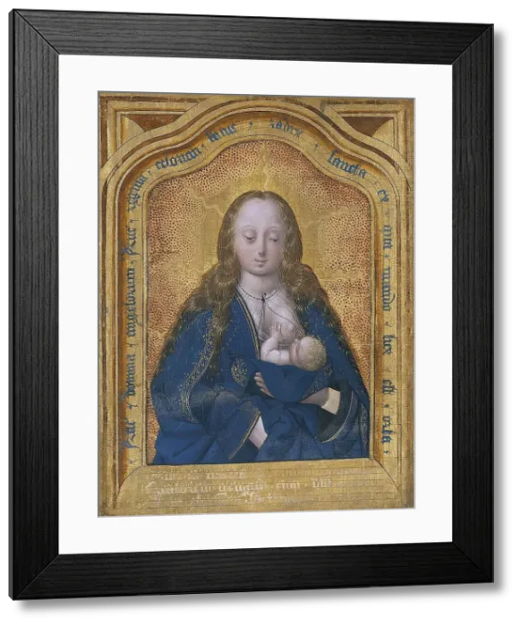 Framed Print : The Virgin lactans, 1525. Creator: Anon