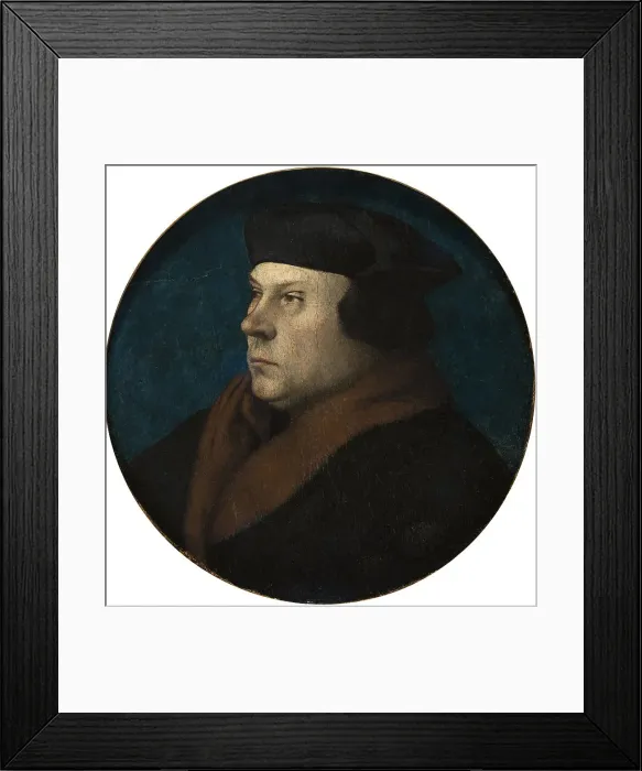 Framed Print : Portrait of Thomas Cromwell, unknown date. Creator: Hans Holbein the Younger Framed Print : Portrait of Thomas Cromwell, unknown date. Creator: Hans Holbein the Younger