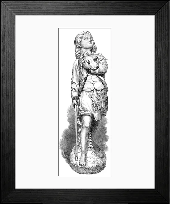Framed Print : The Baffled Hawk, by A. Munro, in the exhibition of the Royal Academy, 1868. Creator: Unknown Framed Print : The Baffled Hawk, by A. Munro, in the exhibition of the Royal Academy, 1868. Creator: Unknown